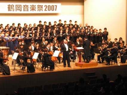 福井さんの圧倒的な歌声が音楽祭を盛り上げた