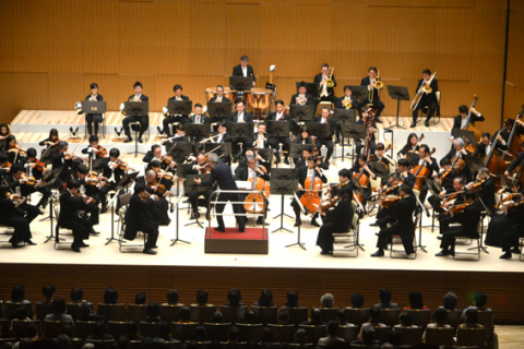 荘銀タクト鶴岡のこけら落とし公演で演奏を披露したＮＨＫ交響楽団
