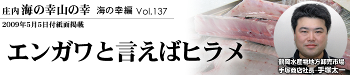 エンガワと言えばヒラメ